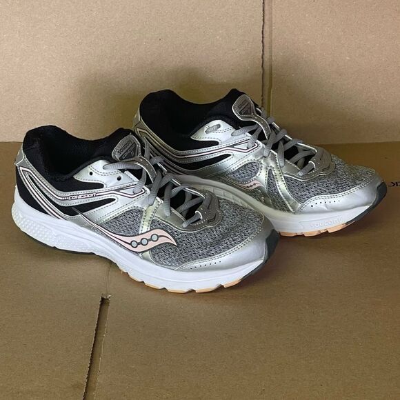 Saucony Shoes - Saucony Cohesion 11 S10420-12 Women’s Gray Running Shoes Size 8M